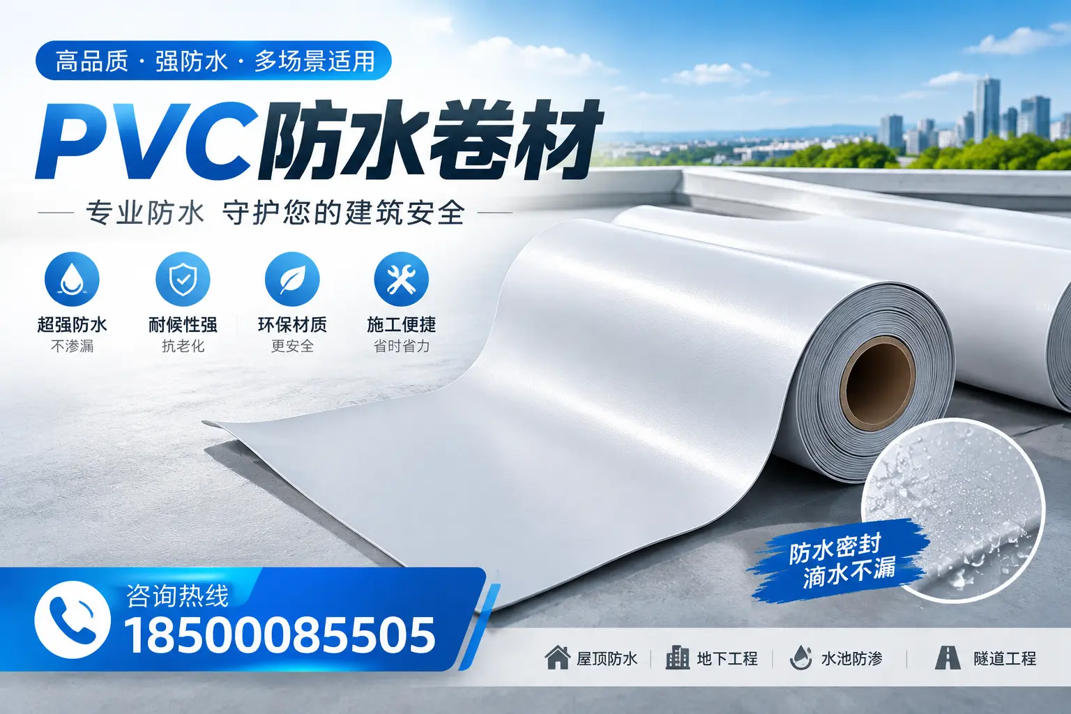 PVC防水卷材的市场竞争分析，孝感品牌选择参考